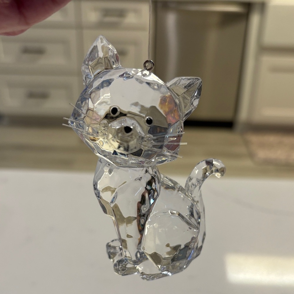Acrylic Cat Ornament - Picture 2 of 5